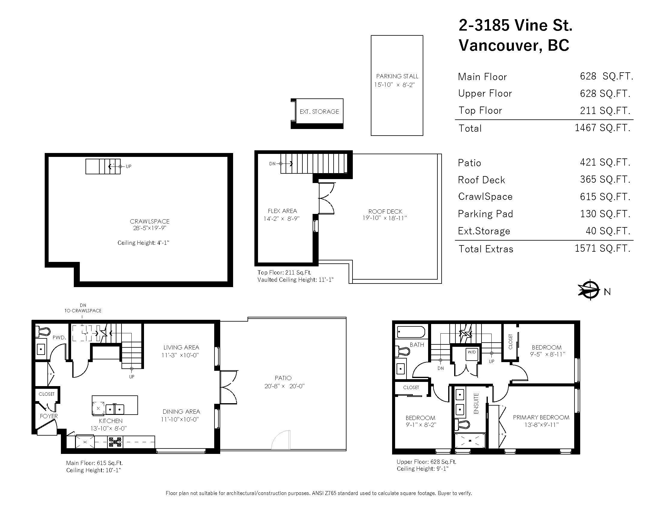 2-3185 Vine Street, Vancouver, BC, V6K 3B5 - 30
