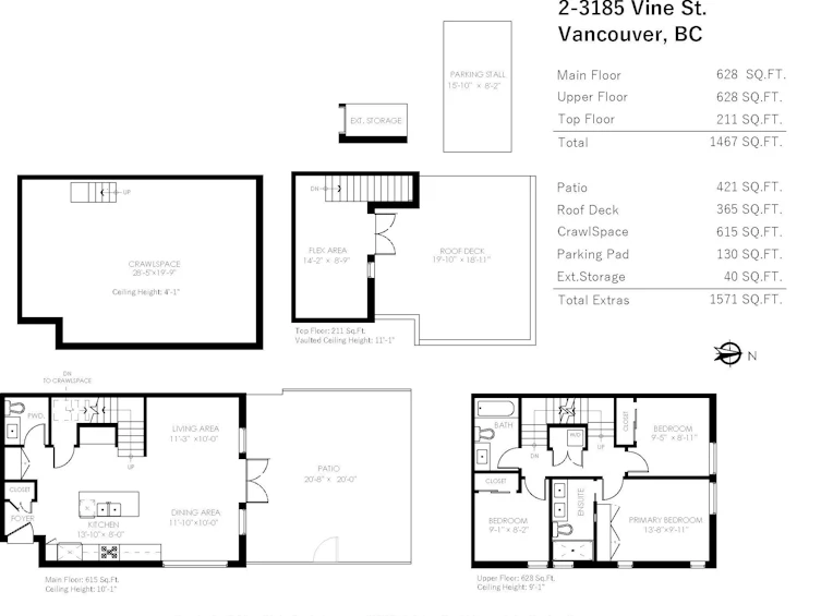 2-3185 Vine Street, Vancouver, BC, V6K 3B5 - 30
