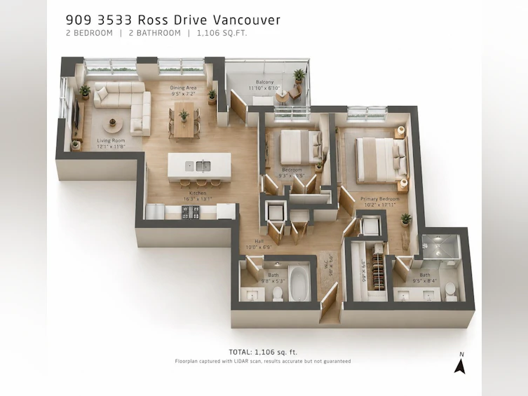 909-3533 Ross Drive, Vancouver, BC, V6S 0L3 - 6