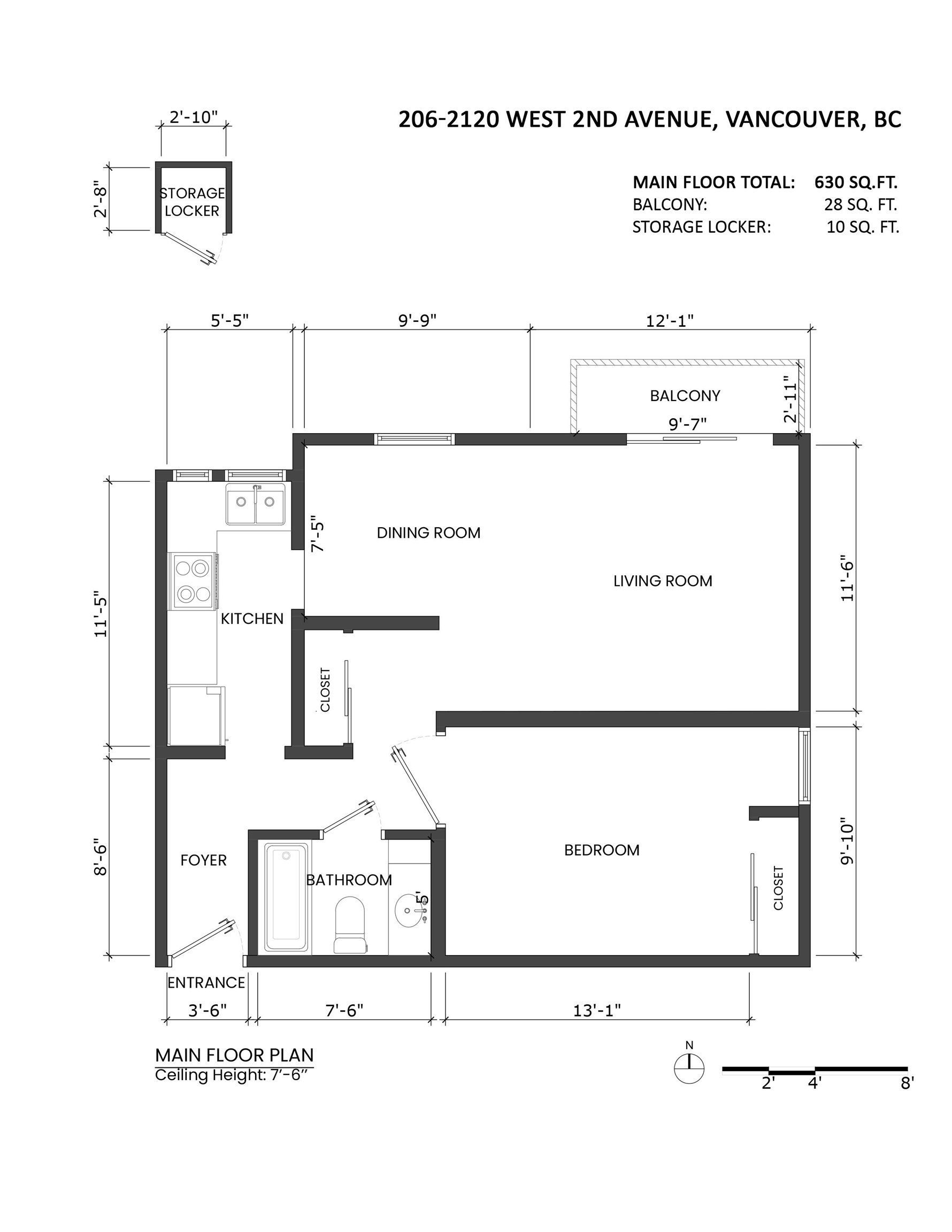 206-2120 W 2nd Avenue, Vancouver, BC, V6K 1H6 - 25