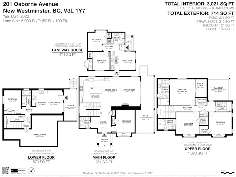 201 Osborne Avenue, New Westminster, BC, V3L 1Y7 - 2