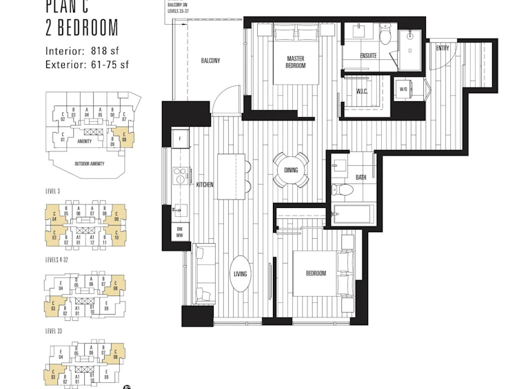 809-13725 George Junction, Surrey, BC, V3T 0V7 - 35