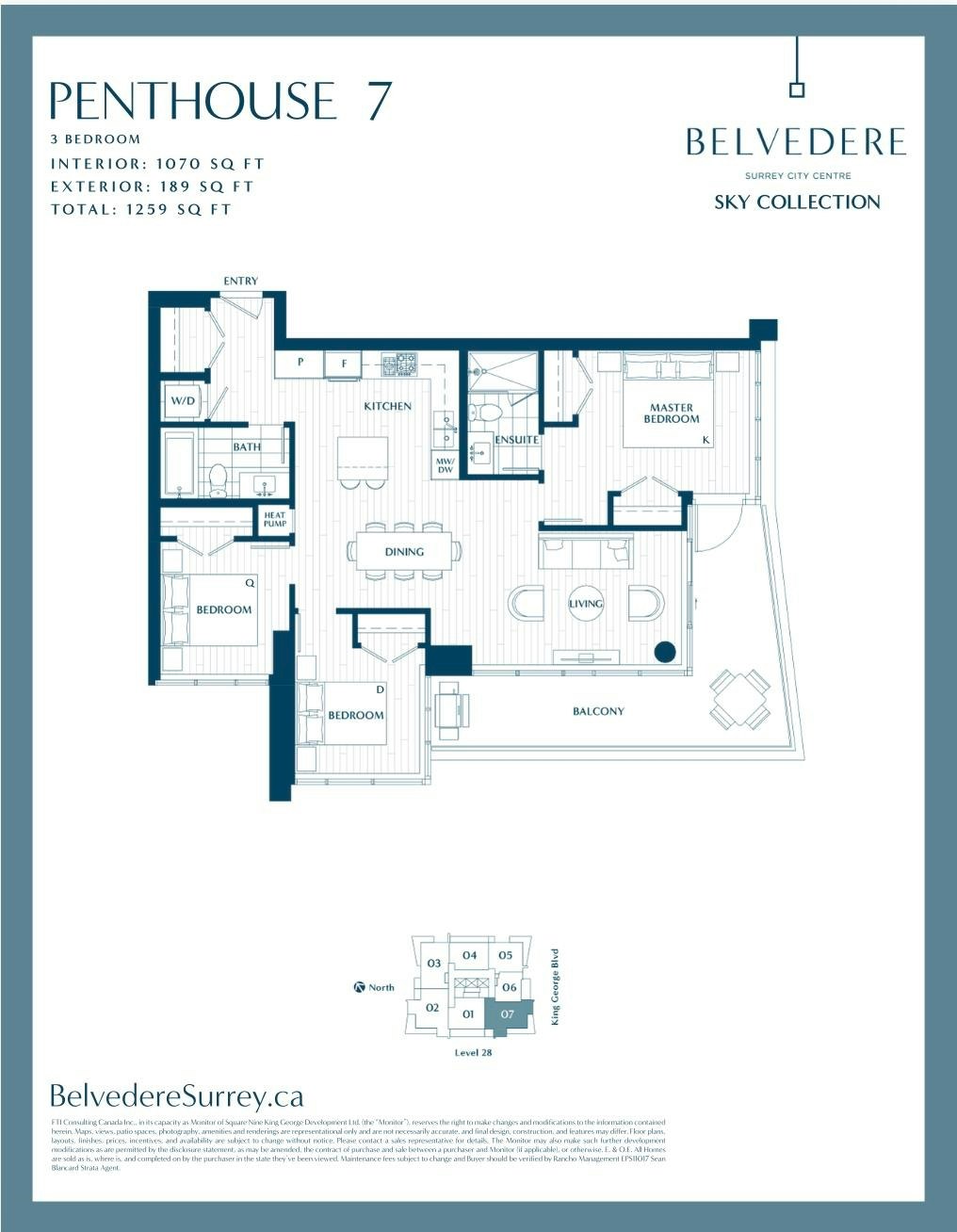 2807-9675 King George Boulevard, Surrey, BC, V3T 0T7 - 36