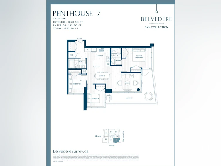 2807-9675 King George Boulevard, Surrey, BC, V3T 0T7 - 36