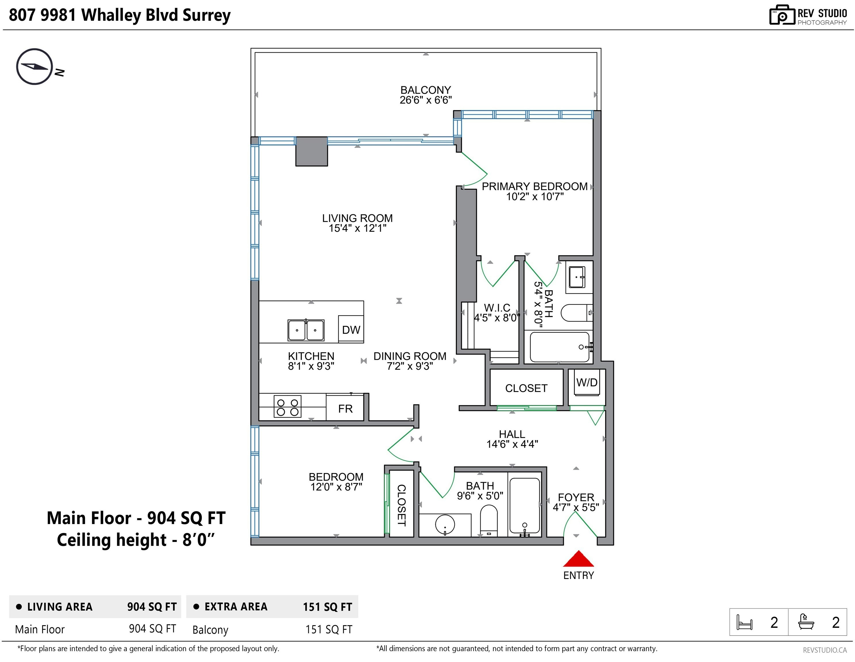 807-9981 Whalley Boulevard, Surrey, BC, V3T 0G6 - 35