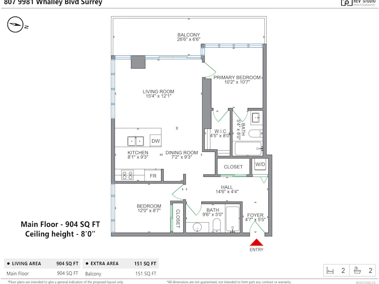 807-9981 Whalley Boulevard, Surrey, BC, V3T 0G6 - 35