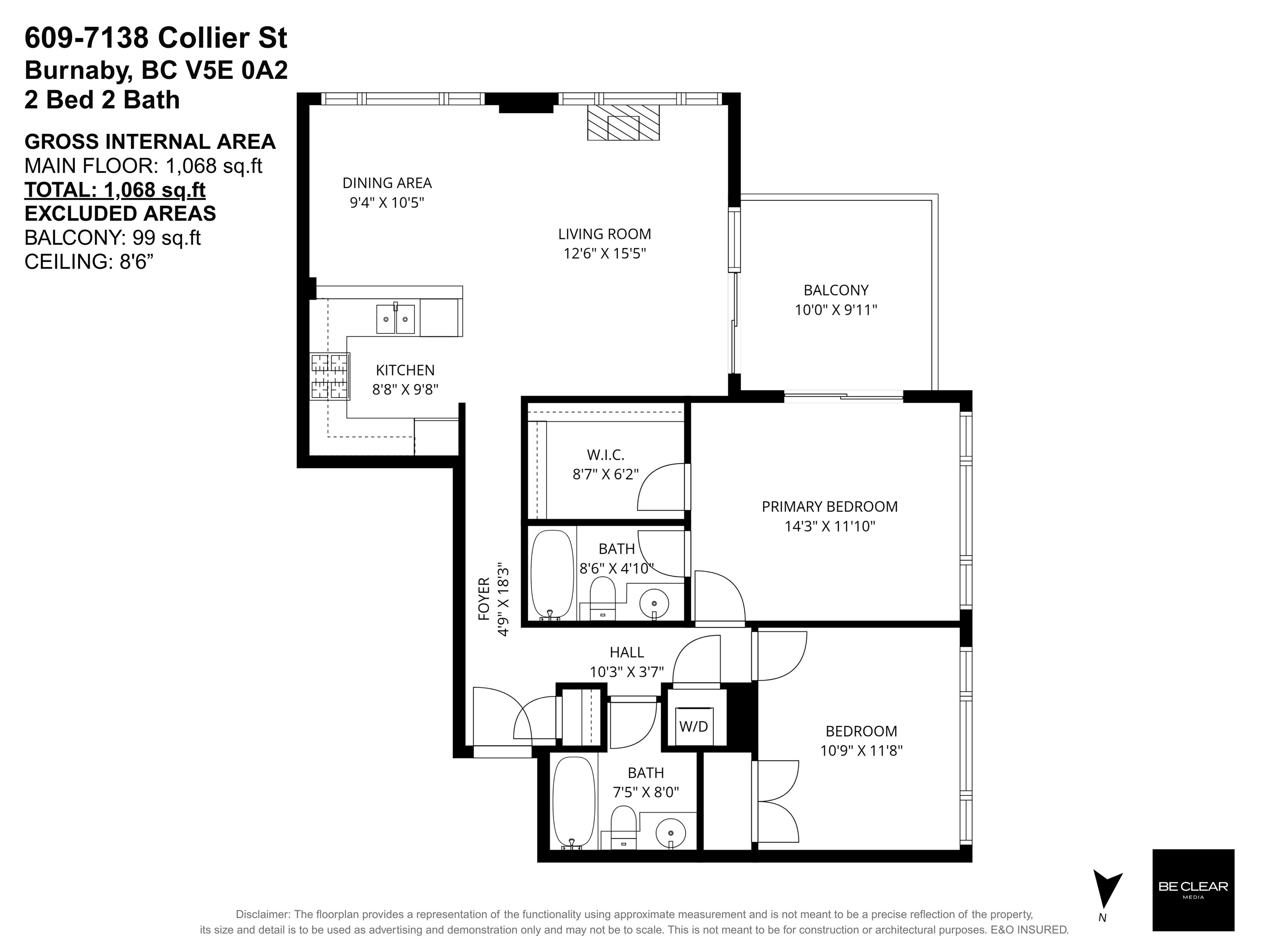 609-7138 Collier Street, Burnaby, BC, V5E 0A2 - 3