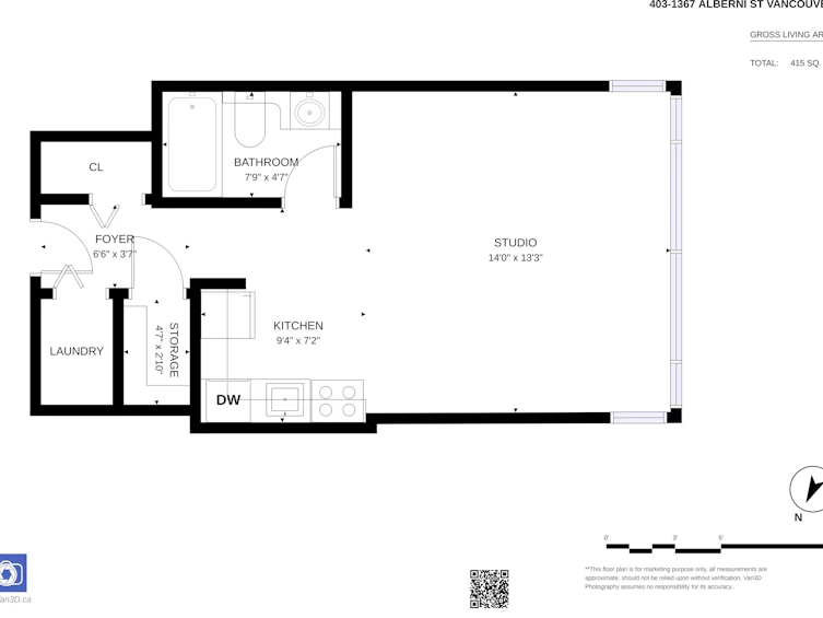 403-1367 Alberni Street, Vancouver, BC, V6E 4R9 - 20