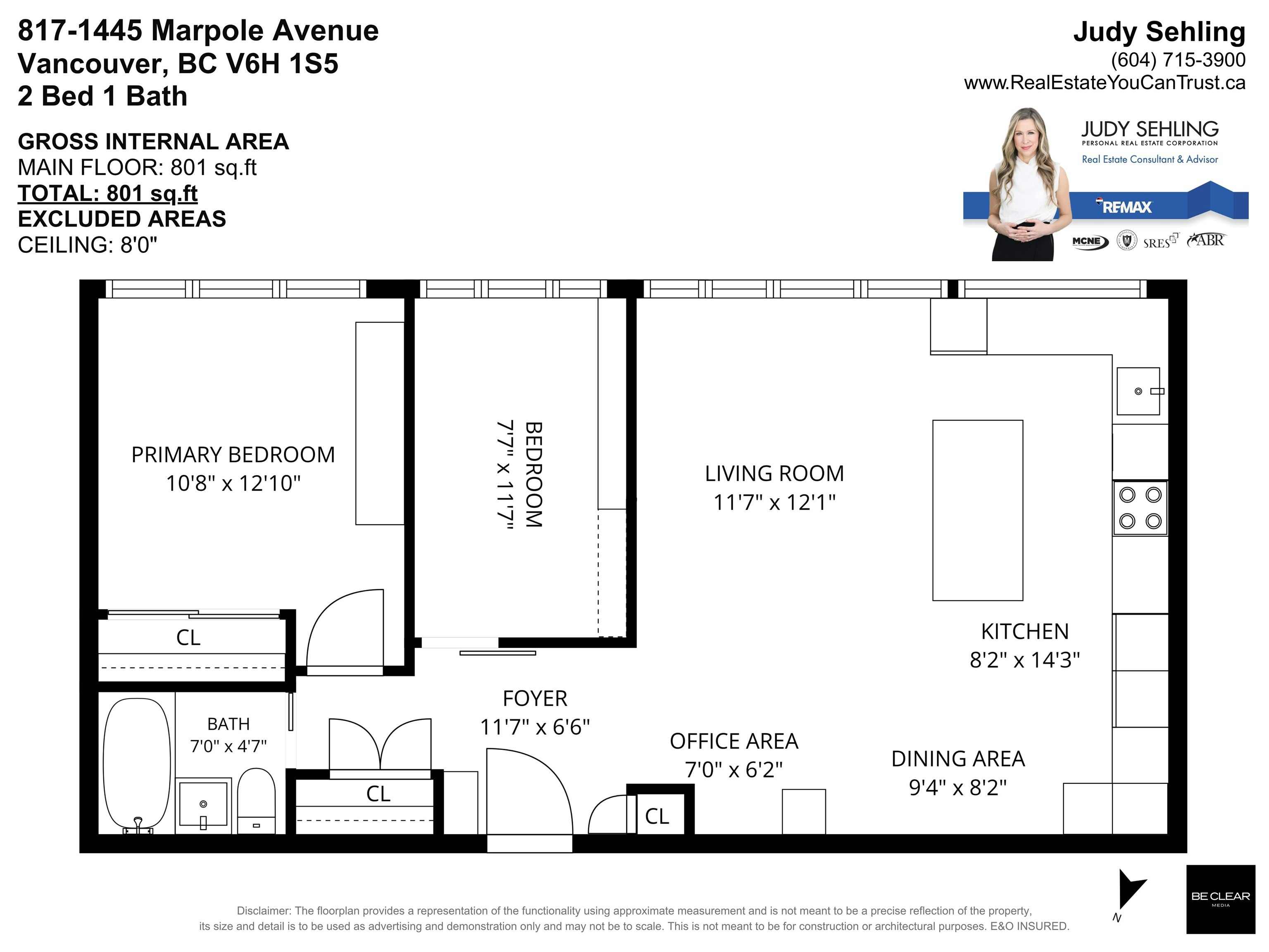 817-1445 Marpole Avenue, Vancouver, BC, V6H 1S5 - 40