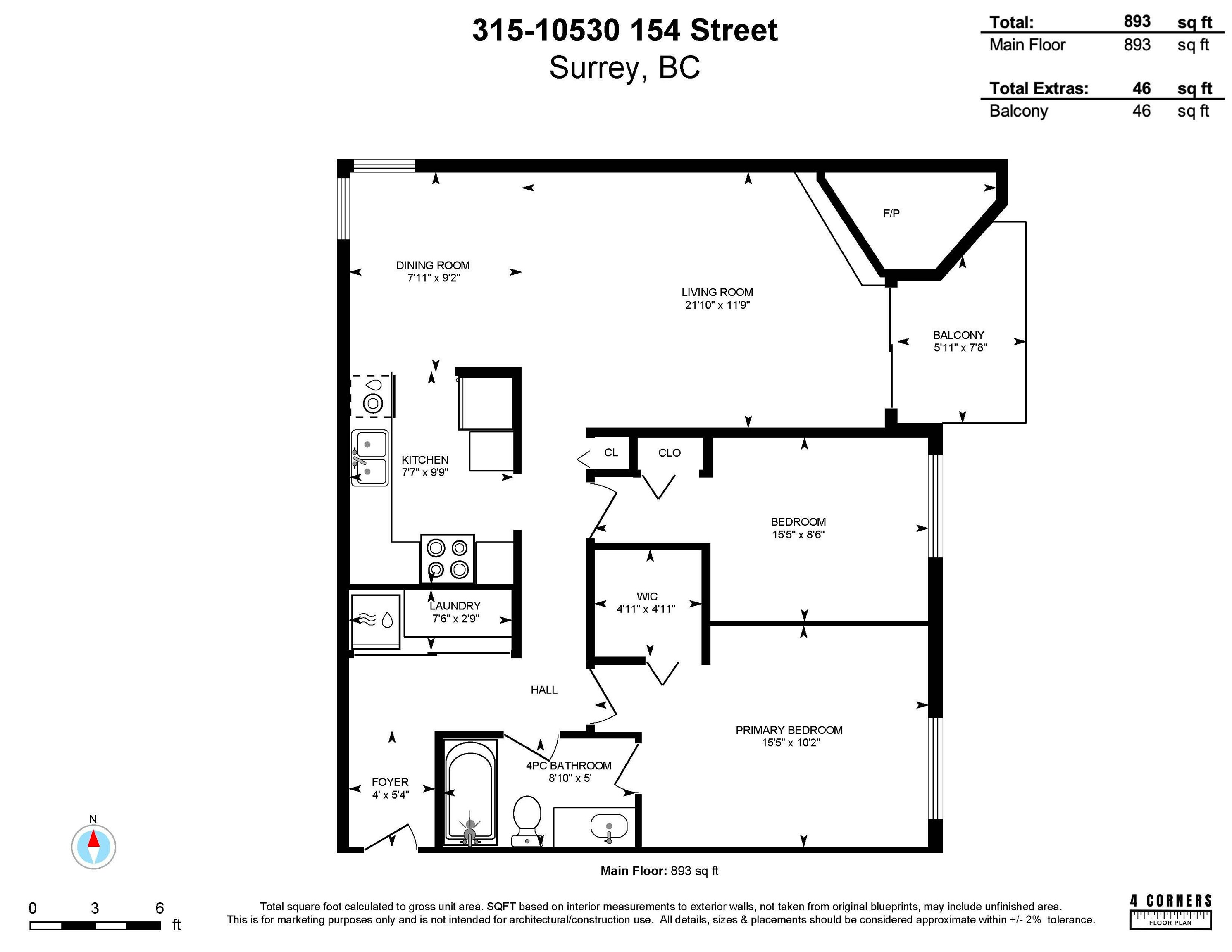 315-10530 154 Street, Surrey, BC, V3R 8A2 - 31