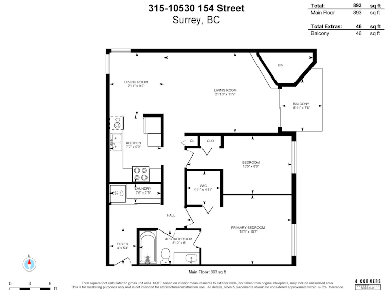 315-10530 154 Street, Surrey, BC, V3R 8A2 - 31