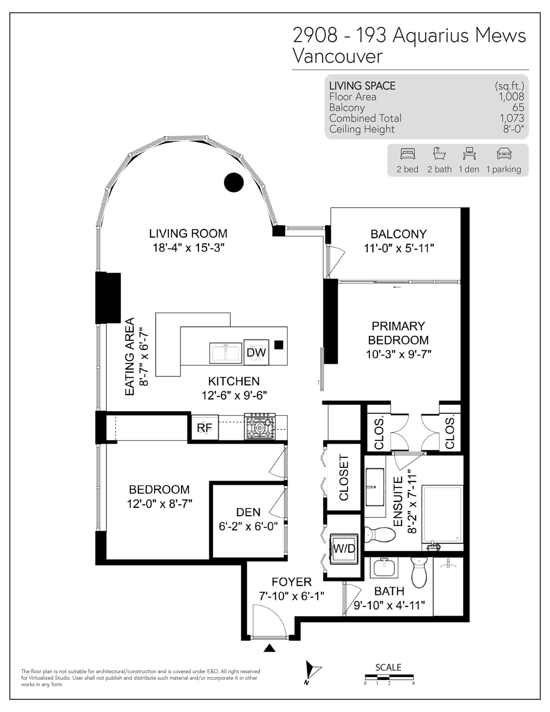 2908-193 Aquarius Mews, Vancouver, BC, V6Z 2Z2 - 28