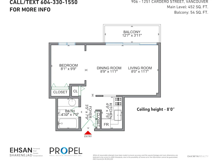 906-1251 Cardero Street, Vancouver, BC, V6G 2H9 - 25