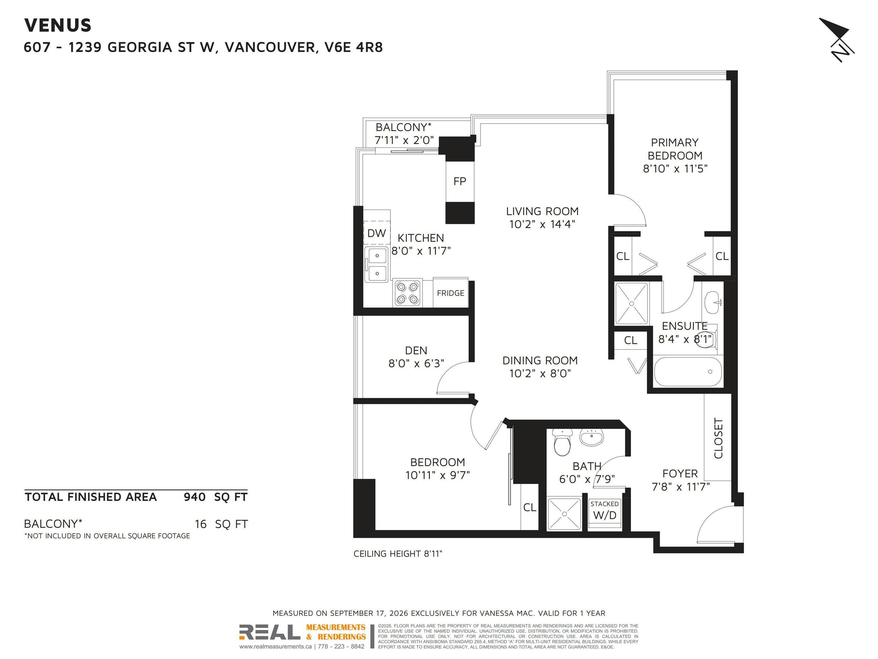 607-1239 W Georgia Street, Vancouver, BC, V6E 4R8 - 33