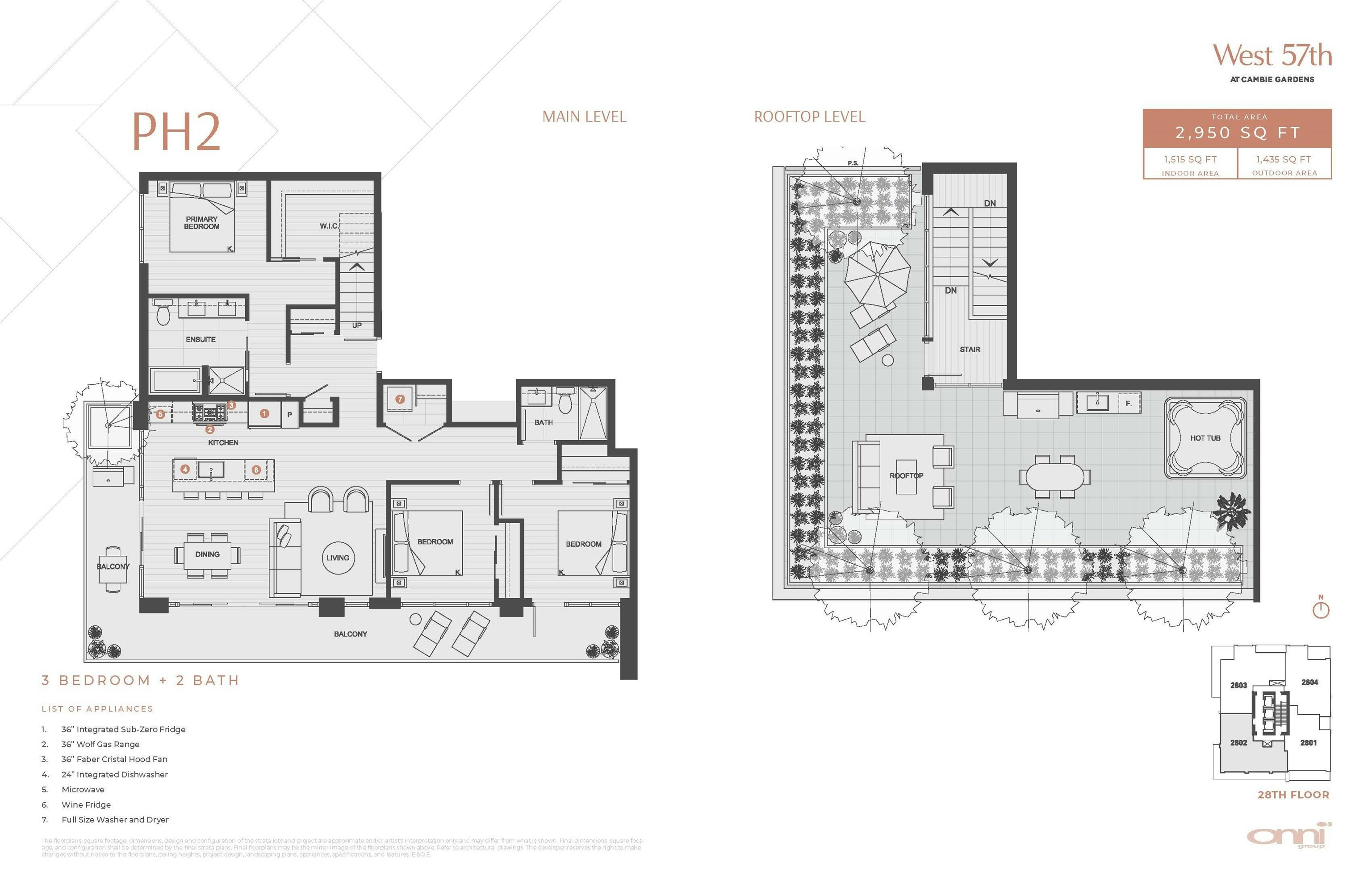 2802-688 W 57th Avenue, Vancouver, BC - 6