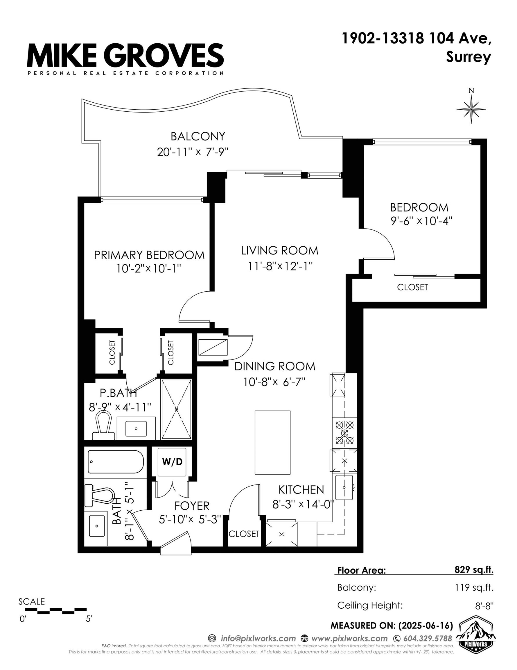 1902-13318 104 Avenue, Surrey, BC, V3T 0R2 - 20