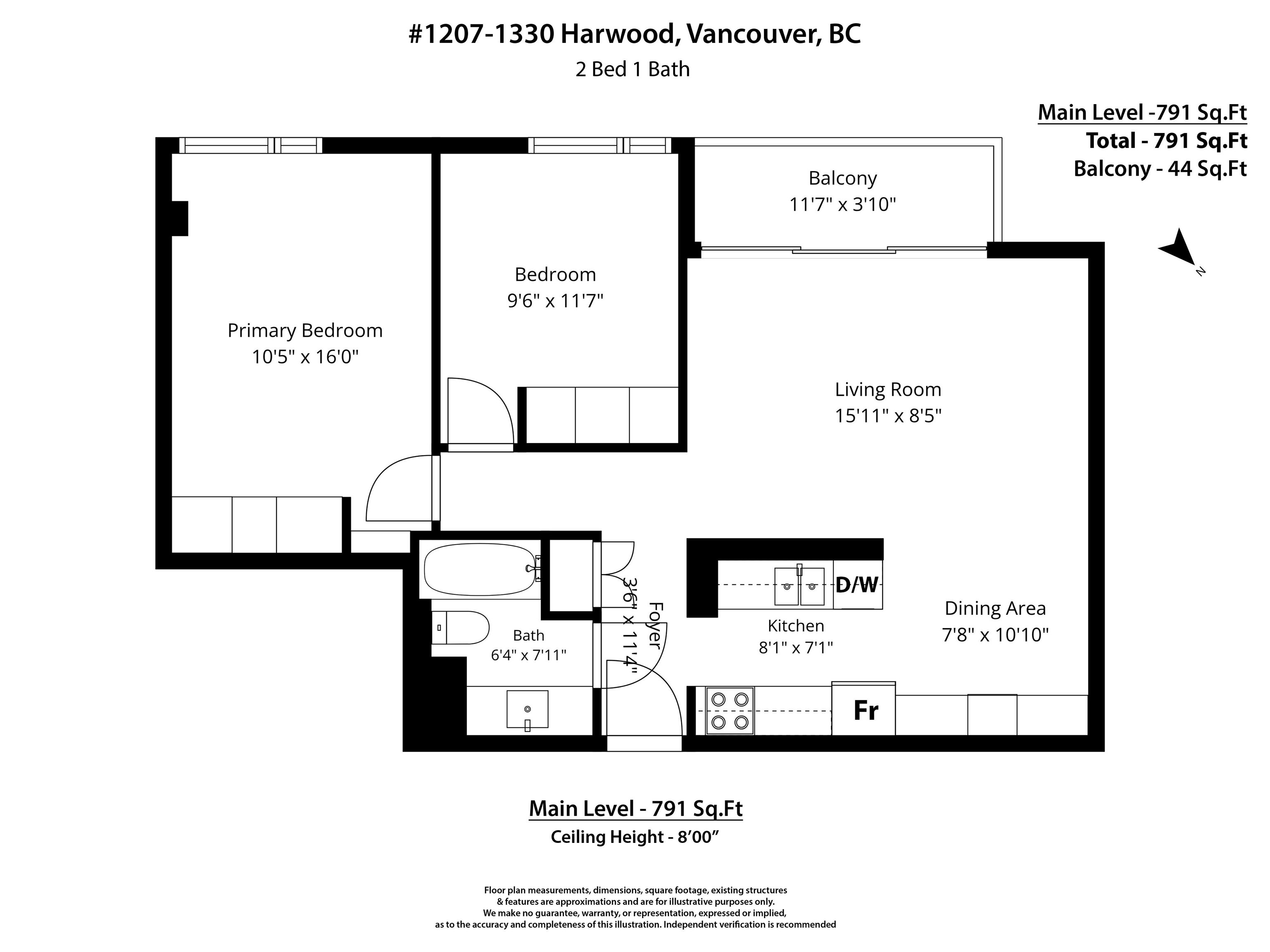 1207-1330 Harwood Street, Vancouver, BC, V6E 1S8 - 31