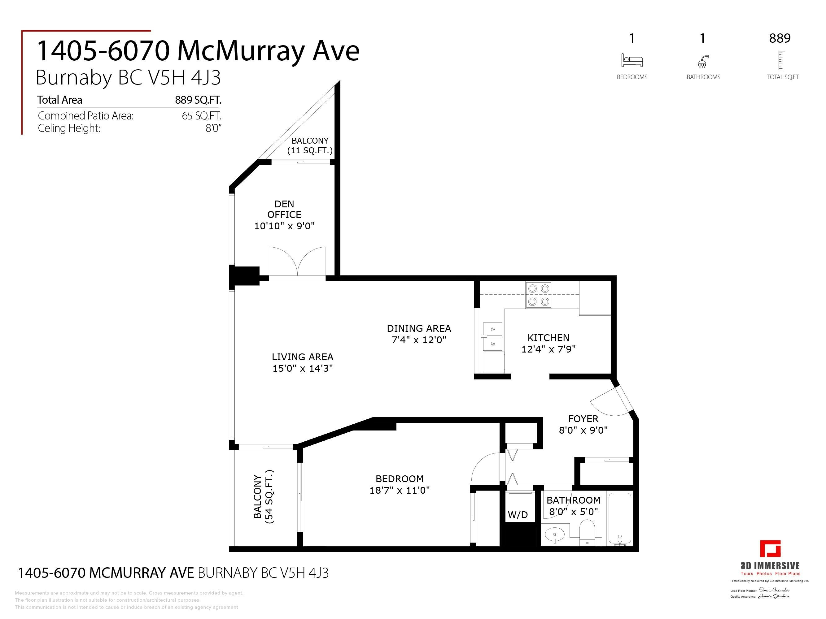 1405-6070 Mcmurray Avenue, Burnaby, BC, V5H 4J3 - 22