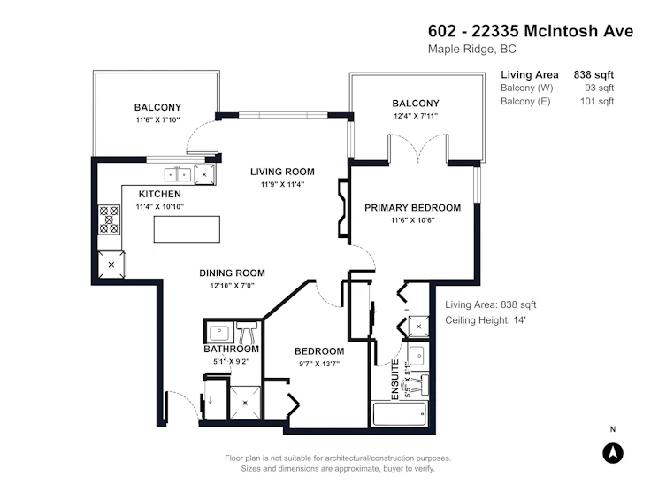 602-22335 Mcintosh Avenue, Maple Ridge, BC, V2X 3C2 - 31