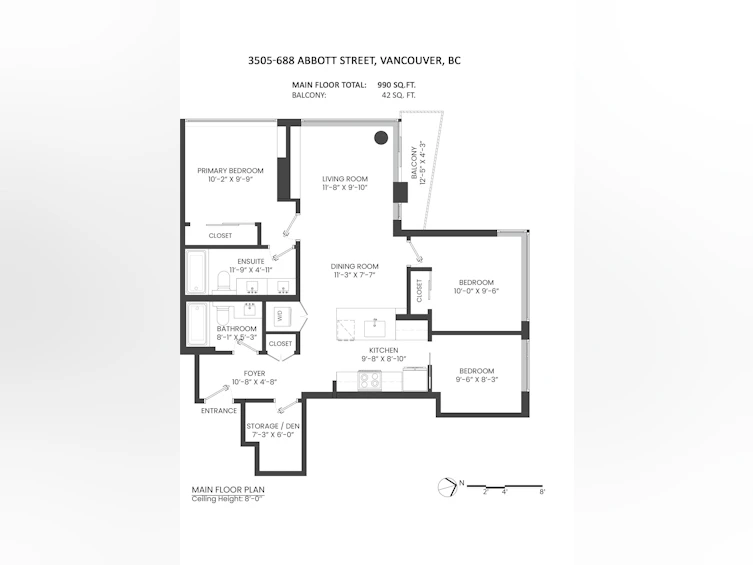 3505-688 Abbott Street, Vancouver, BC, V6B 0B9 - 37