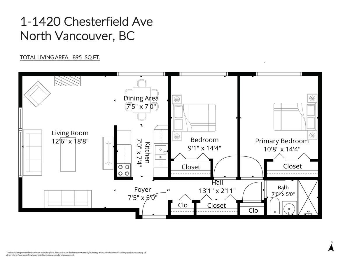 1-1420 Chesterfield Avenue, North Vancouver, BC, V7M 2N4 - 17