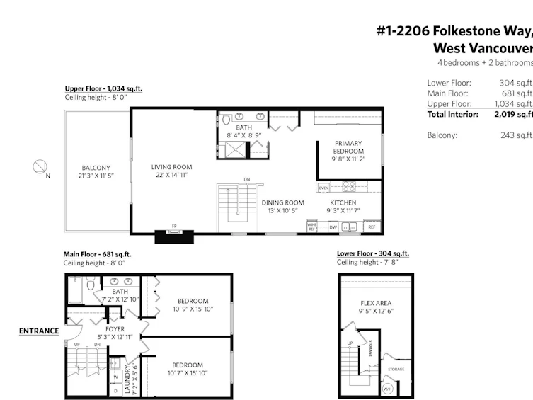 1-2206 Folkestone Way, West Vancouver, BC, V7S 2X7 - 34