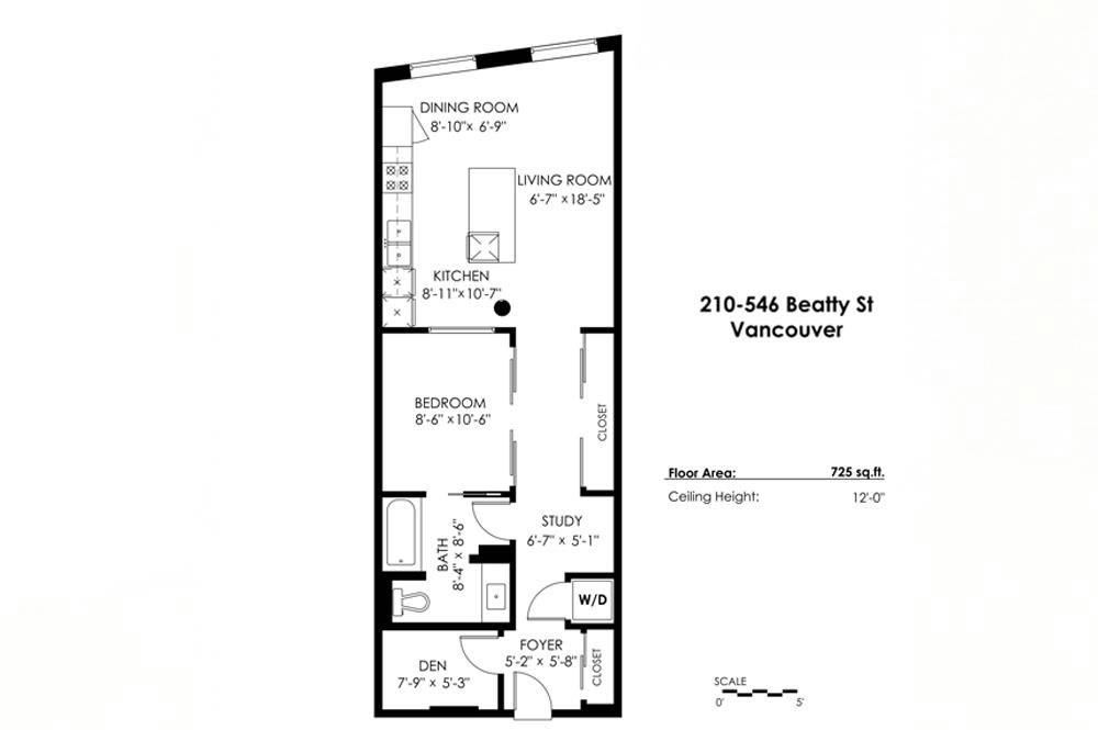 210-546 Beatty Street, Vancouver, BC, V6B 2L3 - 18