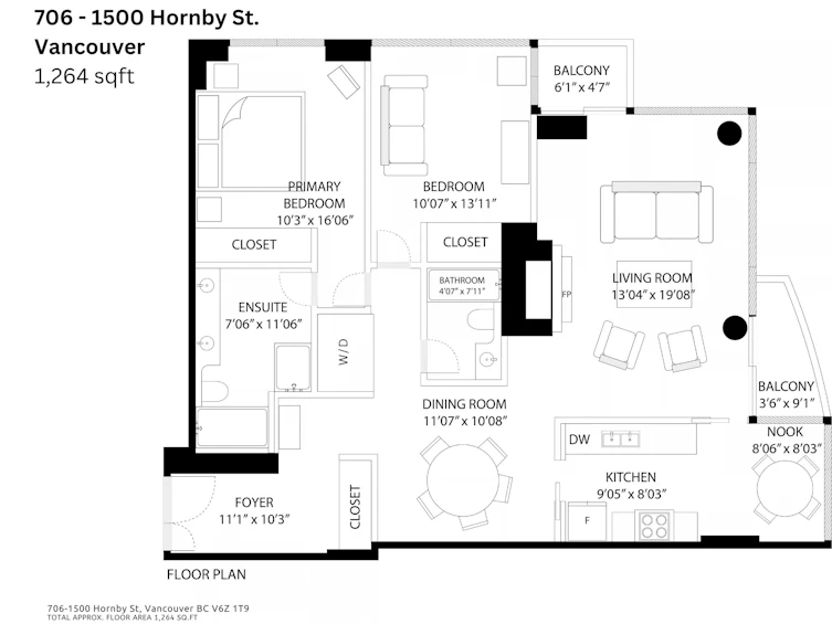 706-1500 Hornby Street, Vancouver, BC, V6Z 2R1 - 31