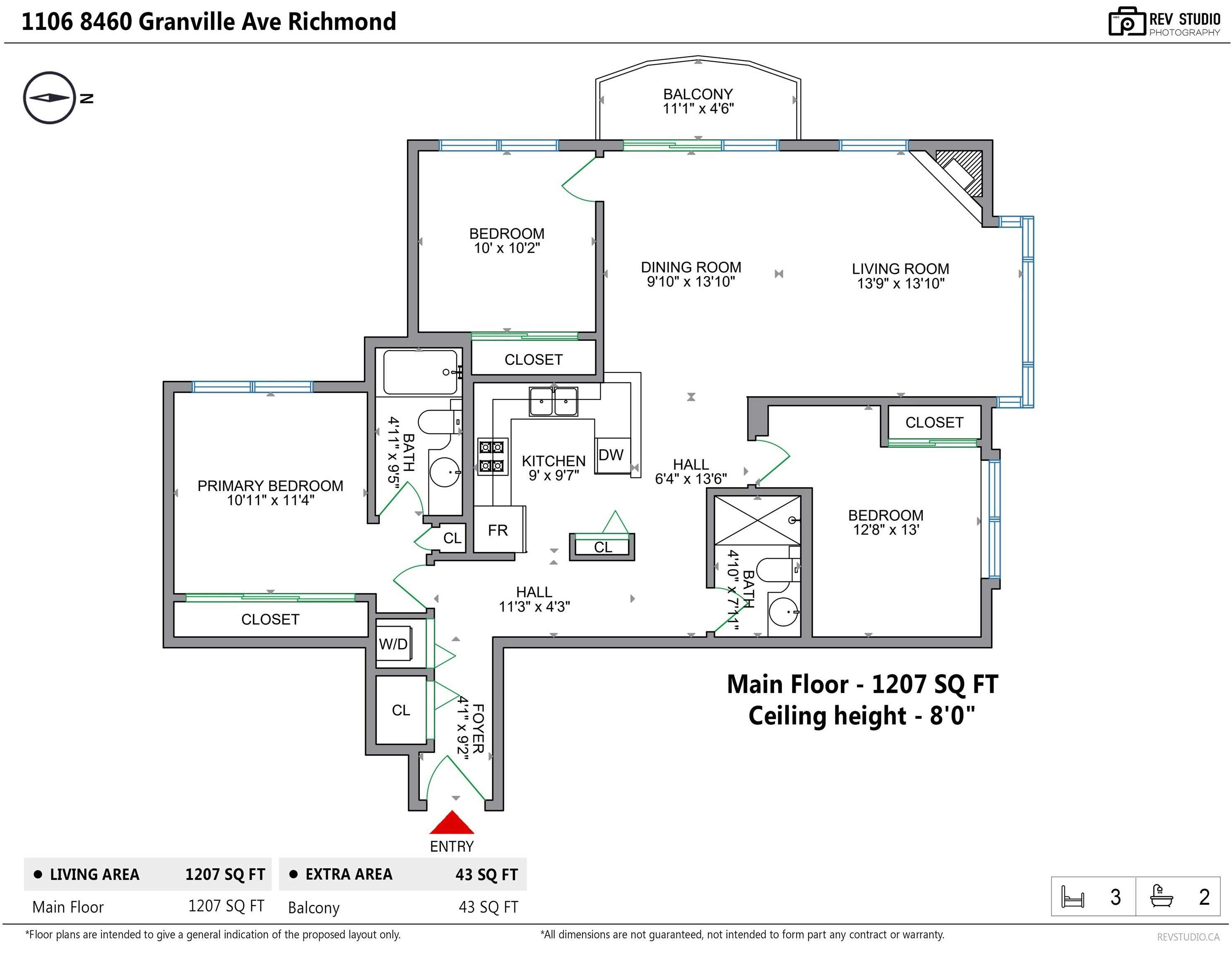 1106-8460 Granville Avenue, Richmond, BC, V6Y 1P6 - 20