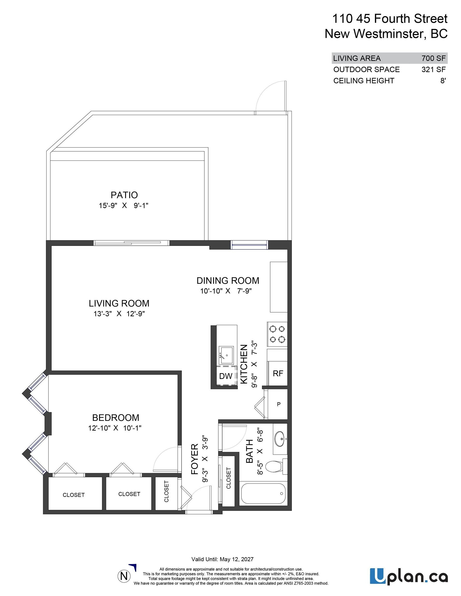110-45 Fourth Street, New Westminster, BC, V3L 5H7 - 20
