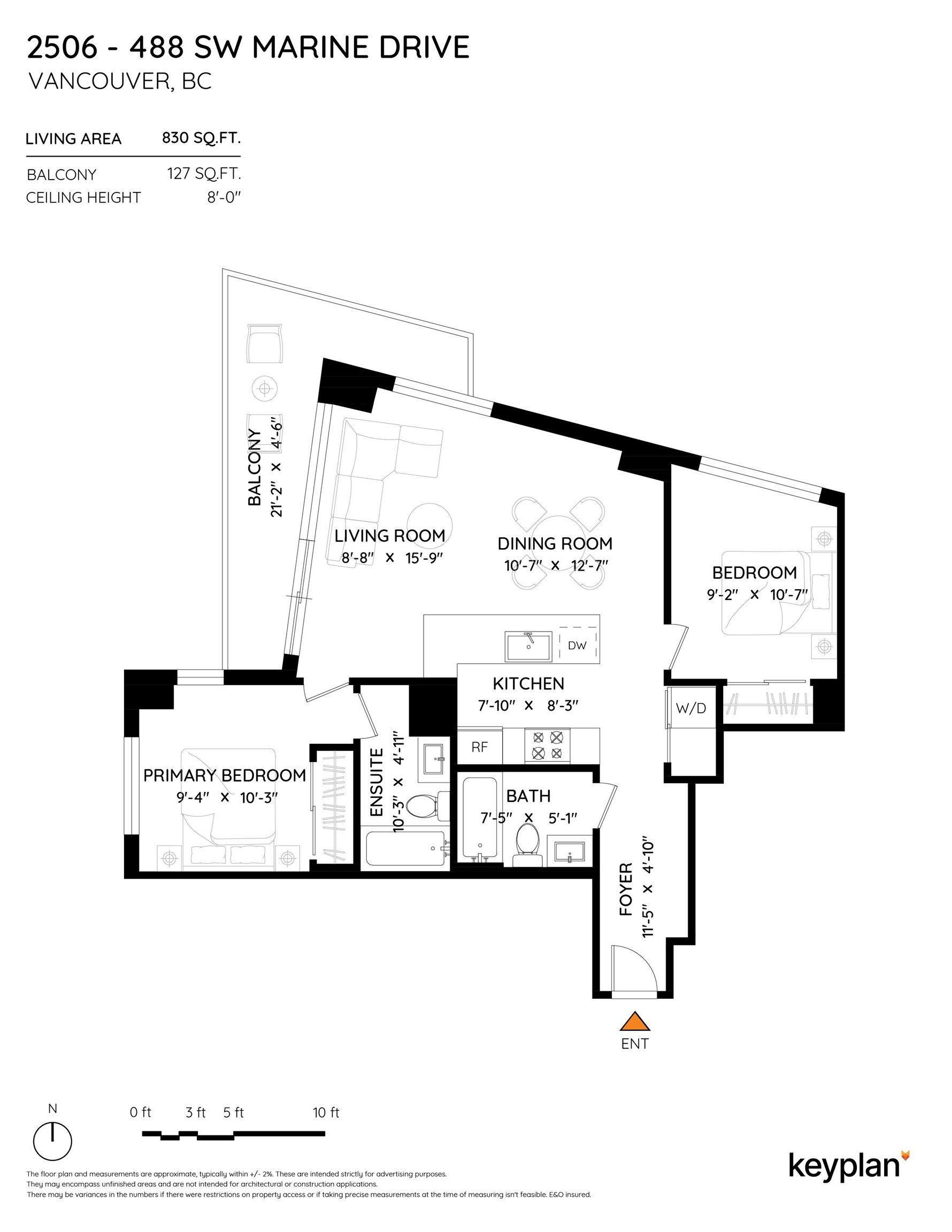 2506-488 SW Marine Drive, Vancouver, BC, V5X 0C6 - 40