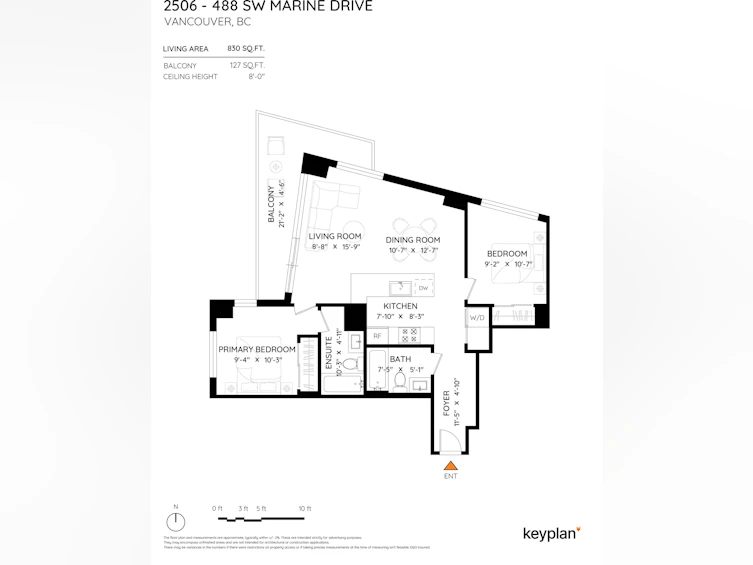 2506-488 SW Marine Drive, Vancouver, BC, V5X 0C6 - 40