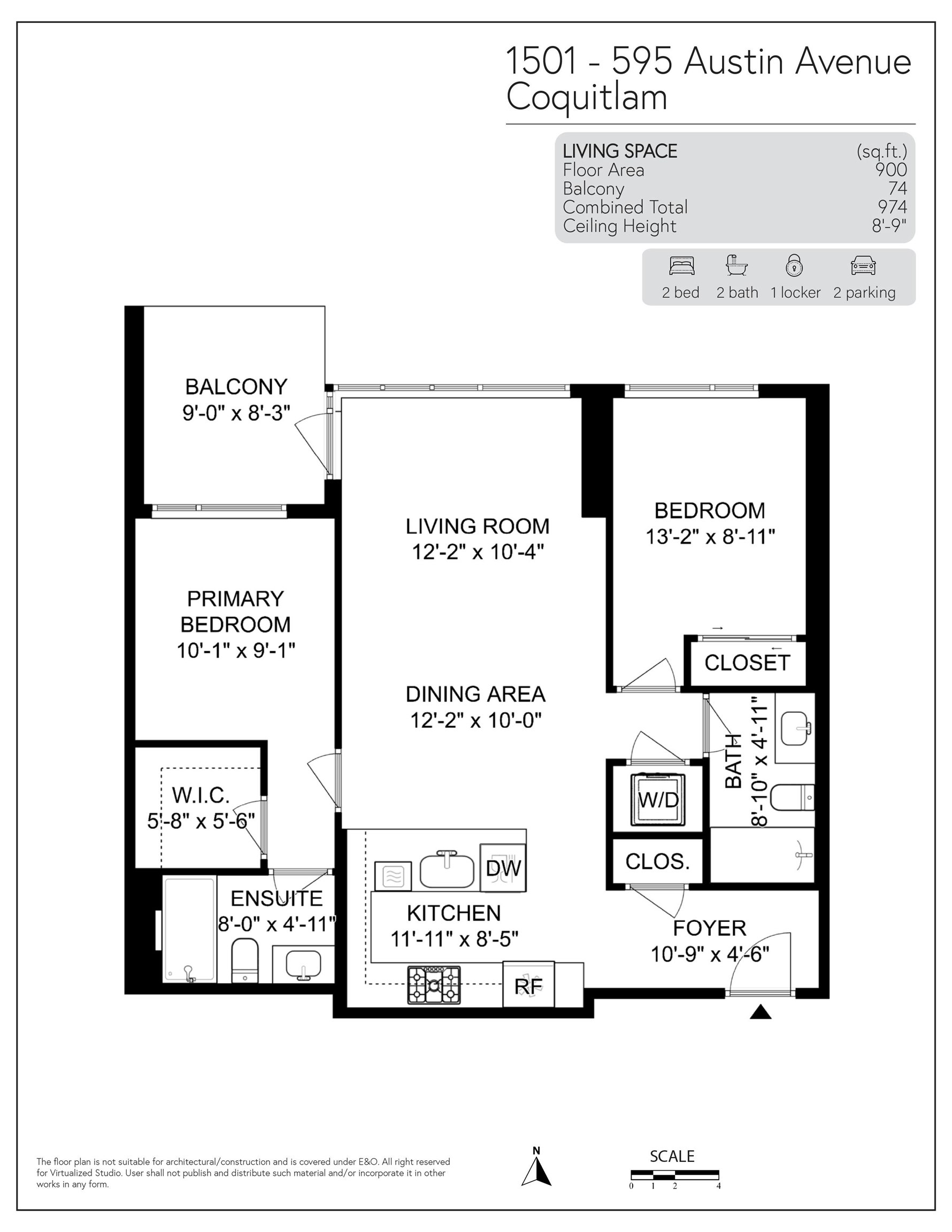 1501-595 Austin Avenue, Coquitlam, BC, V3K 0G7 - 40