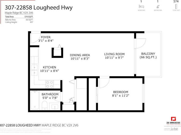 307-22858 Lougheed Highway, Maple Ridge, BC, V2X 2V6 - 21