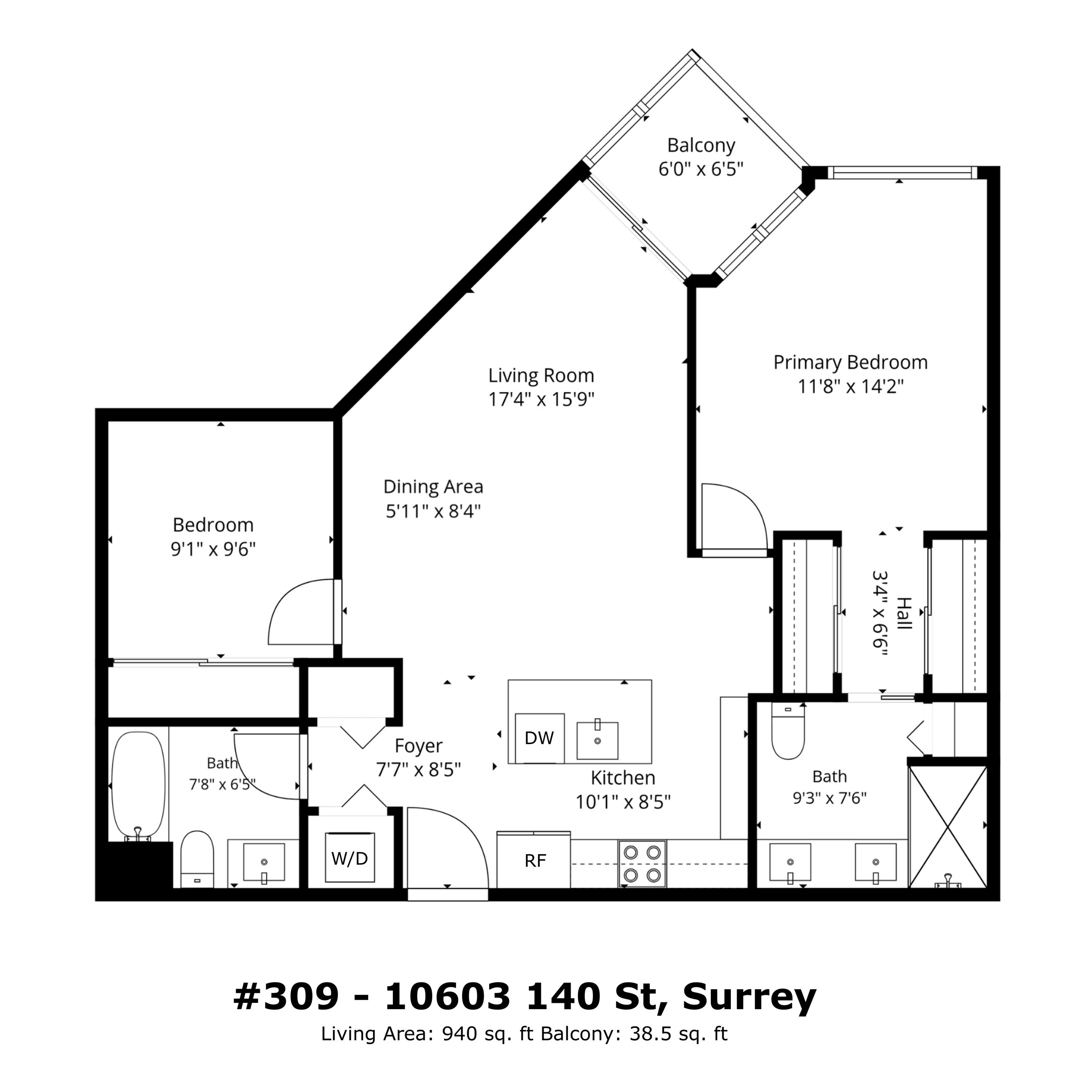 309-10603 140 Street, Surrey, BC, V3T 0M7 - 31