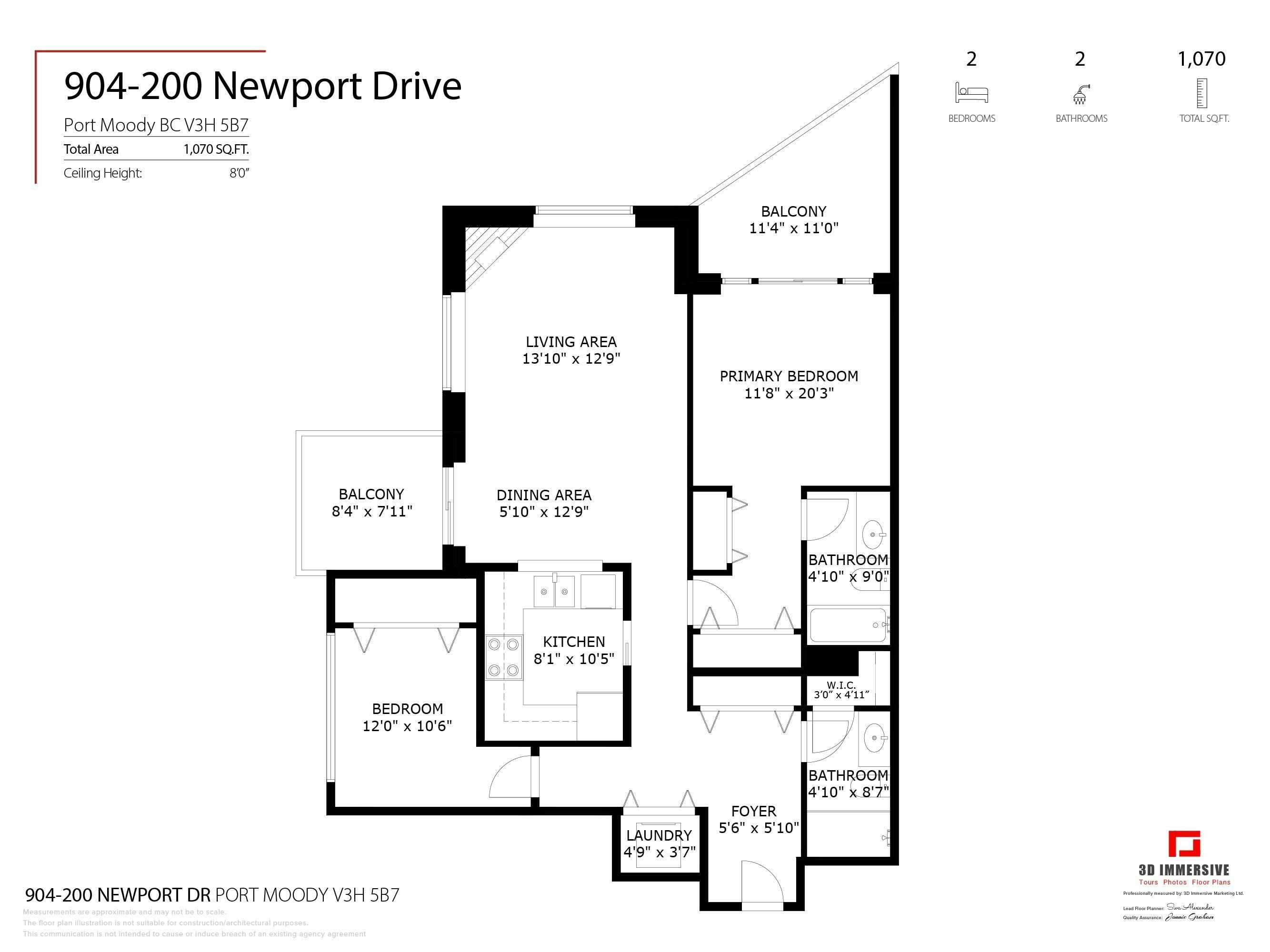 904-200 Newport Drive, Port Moody, BC, V3H 5B7 - 40