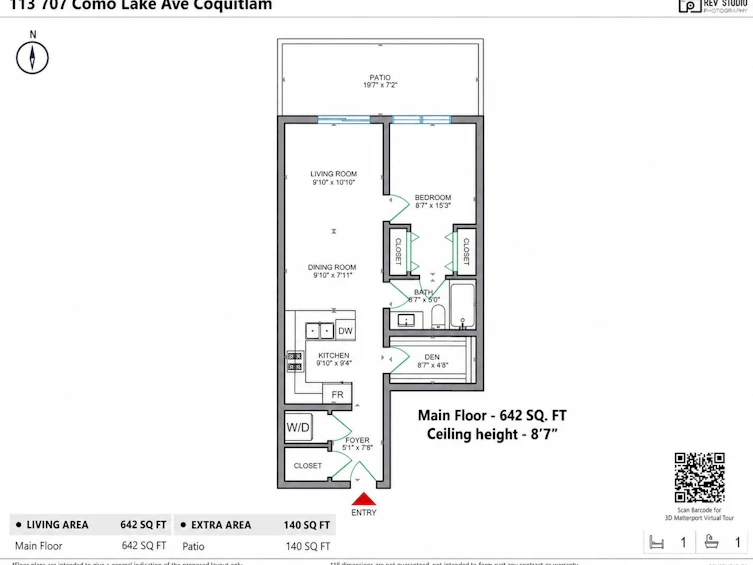 113-707 Como Lake Avenue, Coquitlam, BC, V3J 0J5 - 20