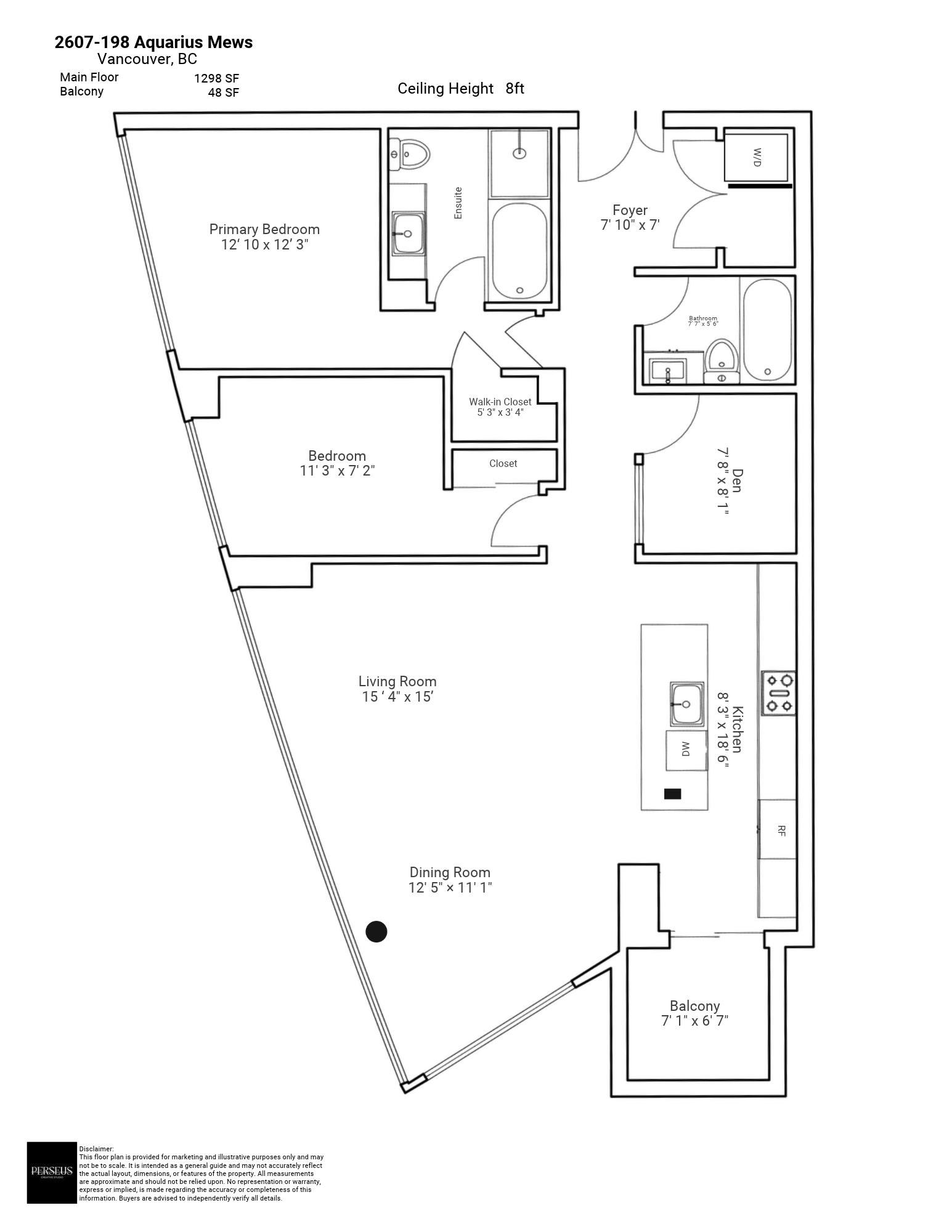 2607-198 Aquarius Mews, Vancouver, BC, V6Z 2Y4 - 40
