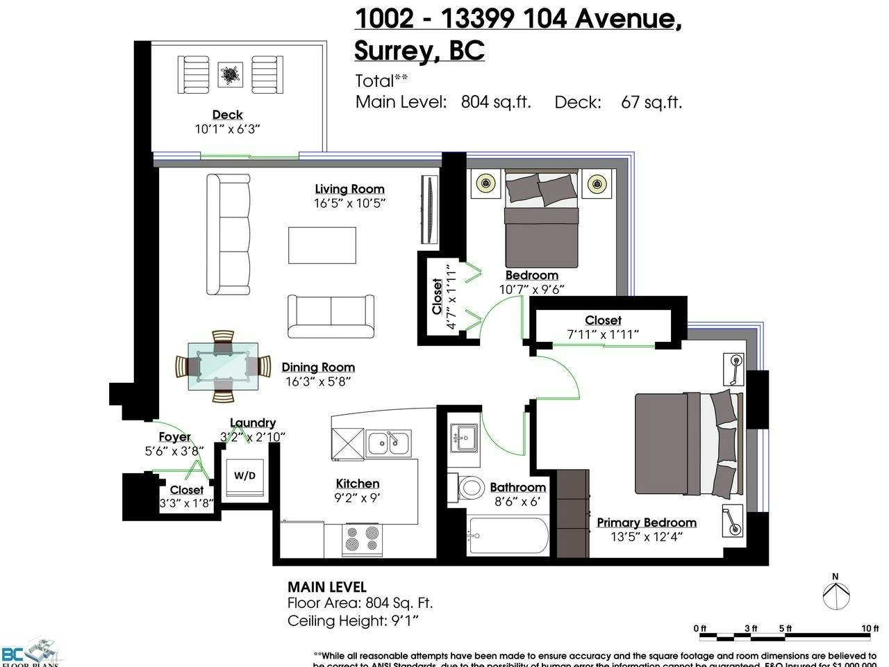 1002-13399 104 Avenue, Surrey, BC, V3T 0C9 - 21