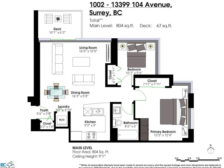 1002-13399 104 Avenue, Surrey, BC, V3T 0C9 - 21