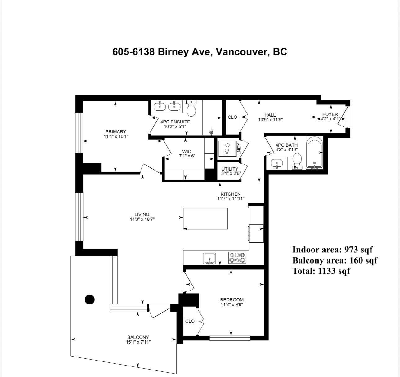 605-6138 Birney Avenue, Vancouver, BC, V6S 0N1 - 9