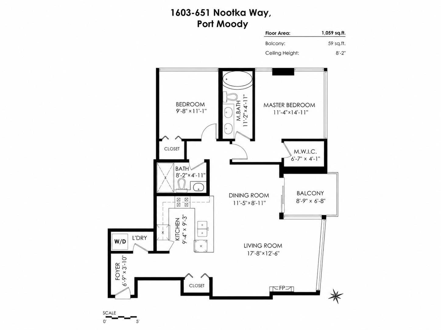 1603-651 Nootka Way, Port Moody, BC, V3H 0A1 - 31