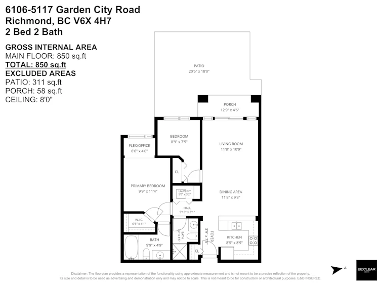 6106-5117 Garden City Road, Richmond, BC, V6X 4H7 - 40