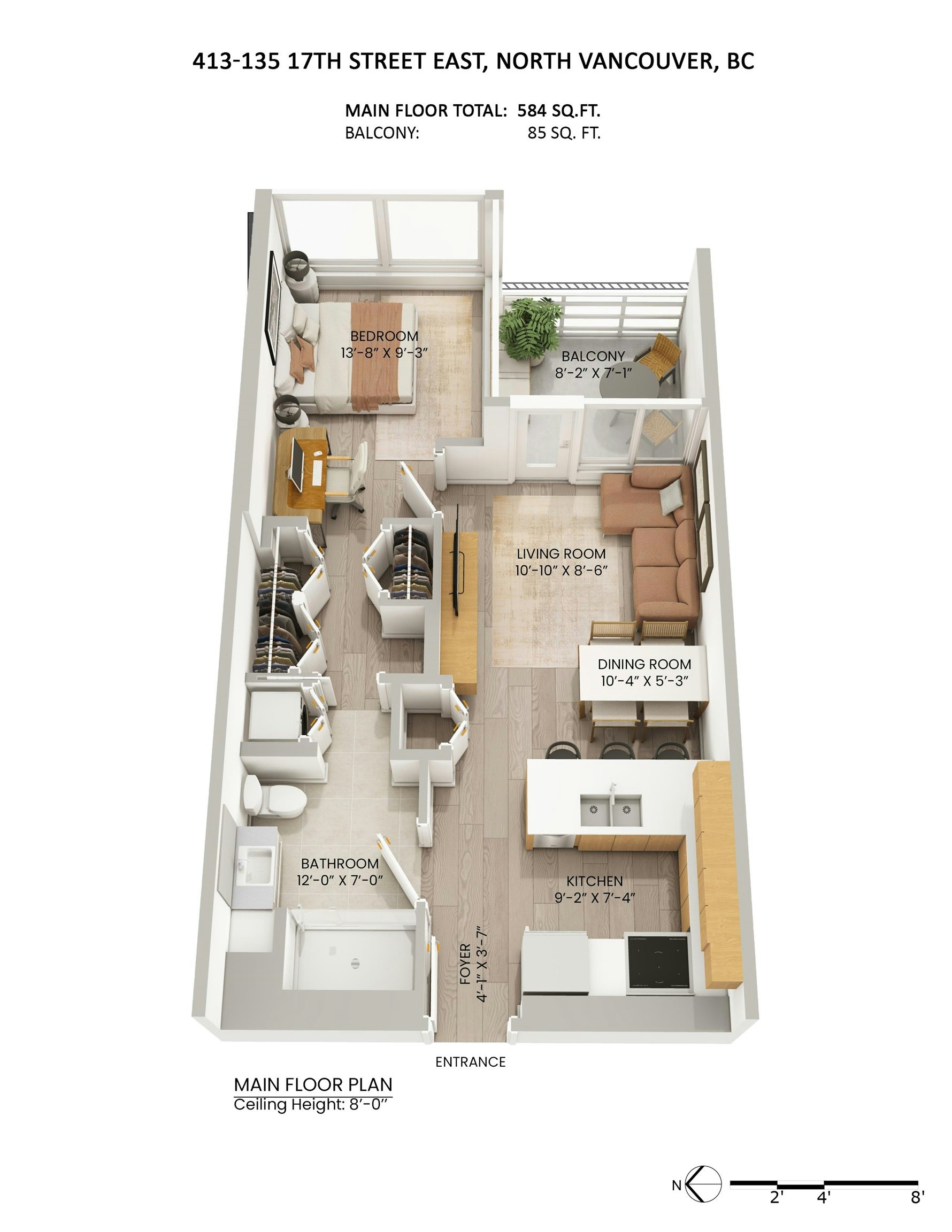 413-135 E 17 Street, North Vancouver, BC, V7L 0C4 - 25