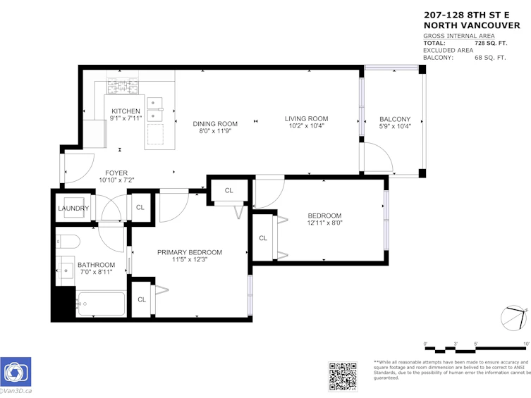207-128 E 8th Street, North Vancouver, BC, V7L 1Y7 - 29
