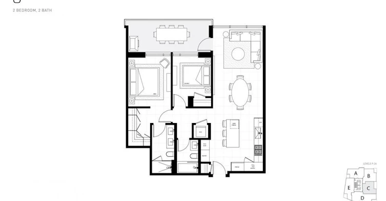 1103-885 Cambie Street, Vancouver, BC, V5Z 4K8 - 21