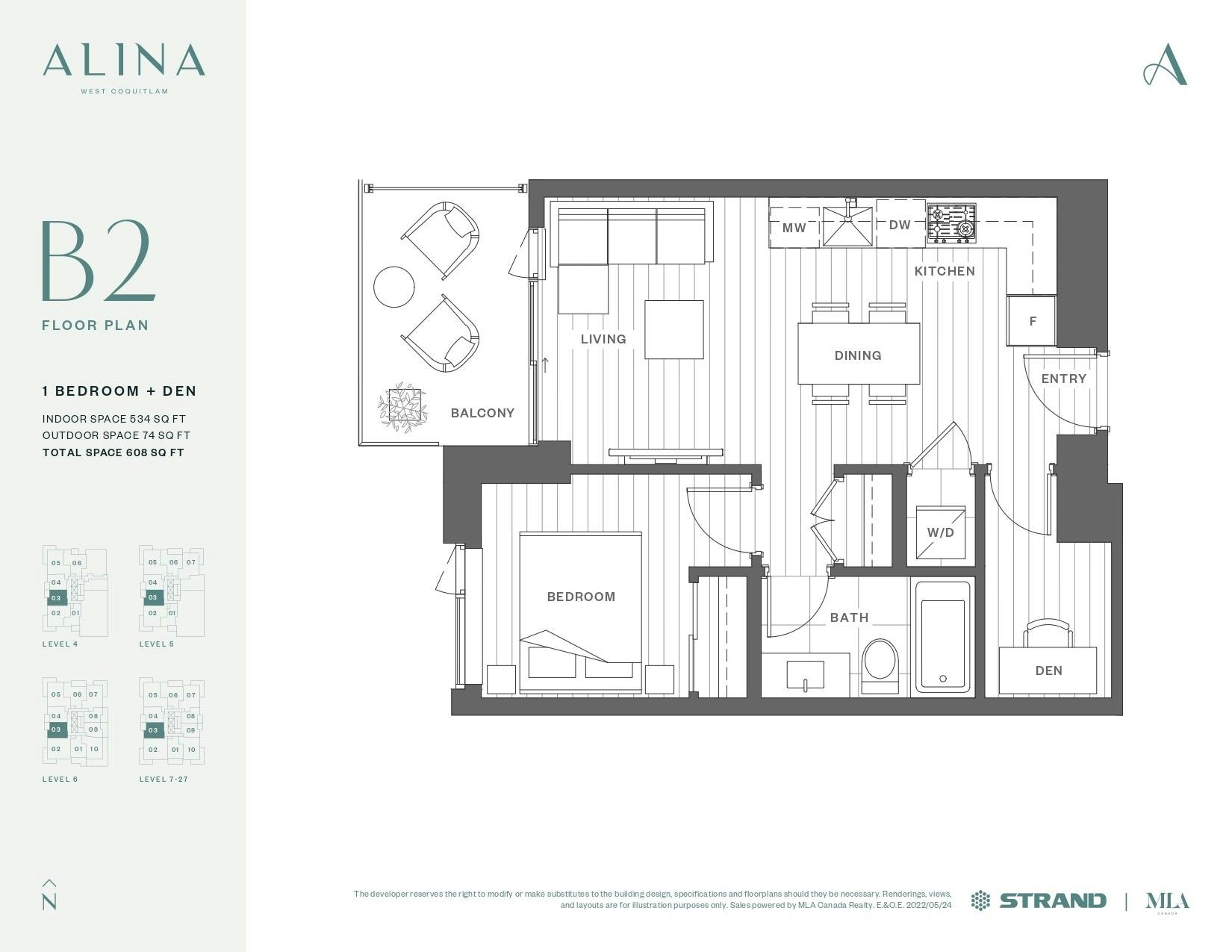 2703-626 Claremont Street, Coquitlam, BC, V3J 0T1 - 37