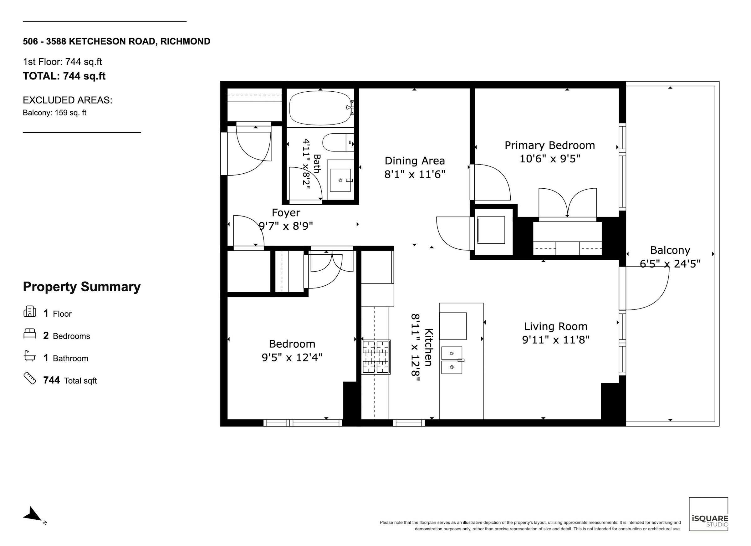 506-3588 Ketcheson Road, Richmond, BC, V6X 0S9 - 2
