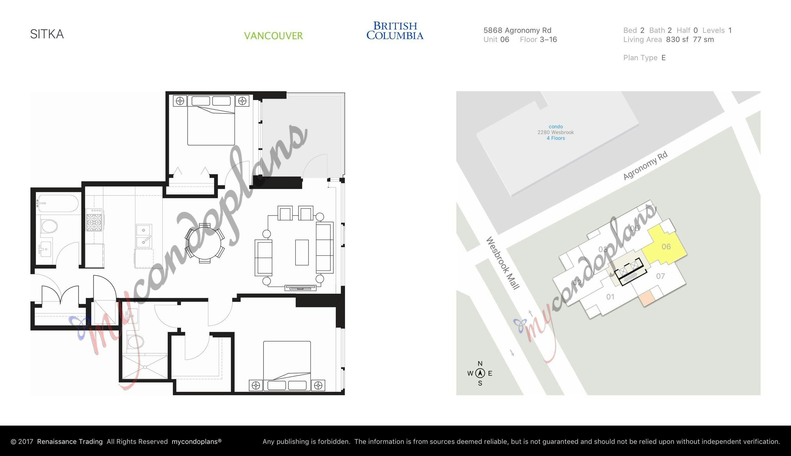 606-5868 Agronomy Road, Vancouver, BC, V6T 0B5 - 4
