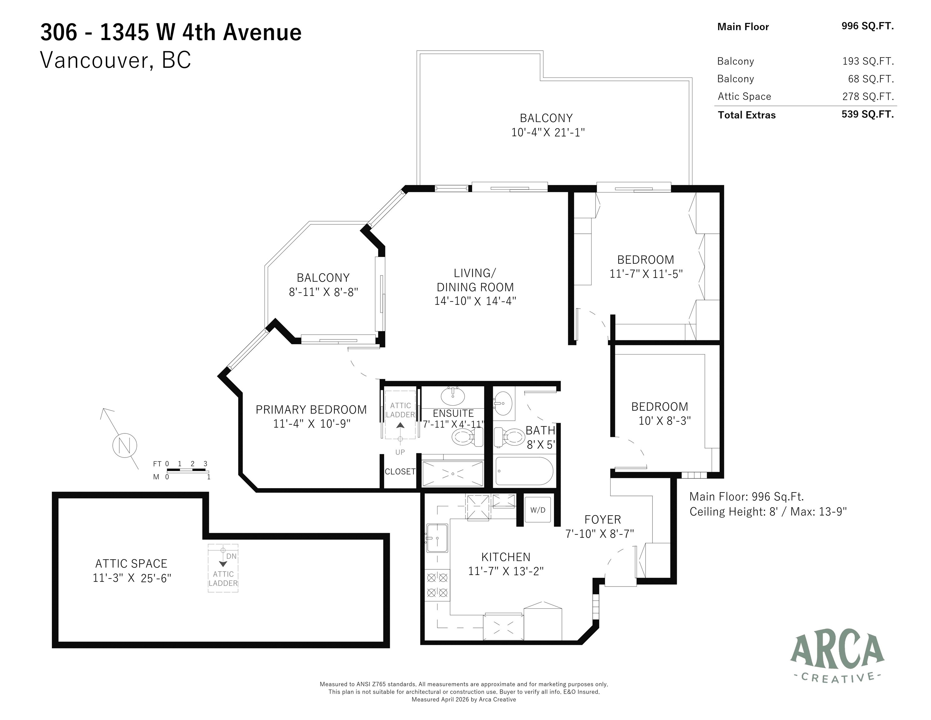 306-1345 W 4th Avenue, Vancouver, BC, V6H 3Y8 - 24